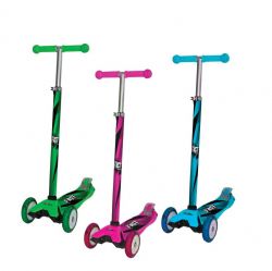 TROTTINETTE LED 3 ROUES ENFANT ASST